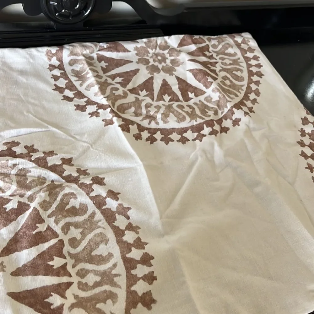 Pottery Barn Lida Star Madallion Dec Pillow Sham